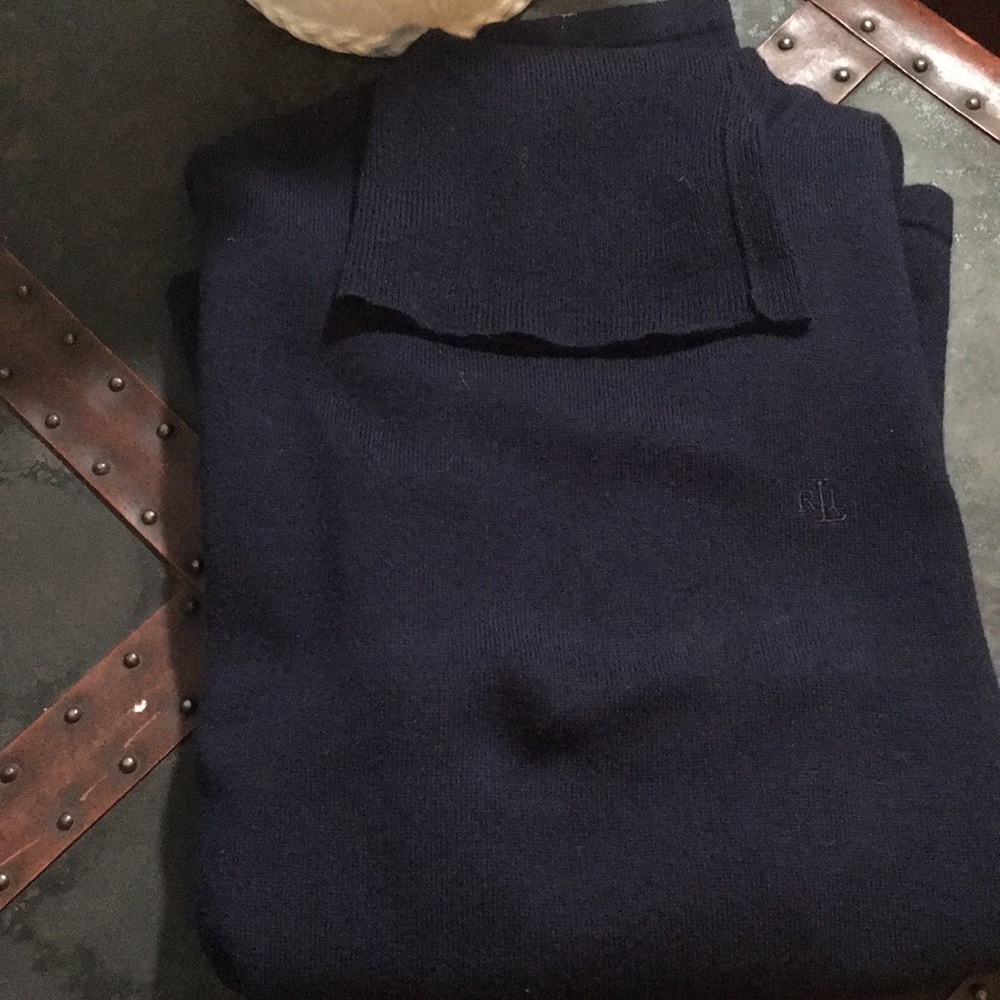 Great Condition Navy Turtle Neck